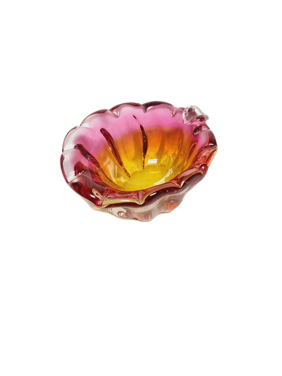 Bol décoratif de J. Hospodka pour la verrerie Chribska, Tchécoslovaquie, années 1960 – Chribska Glassworks (photo 2 of 13)