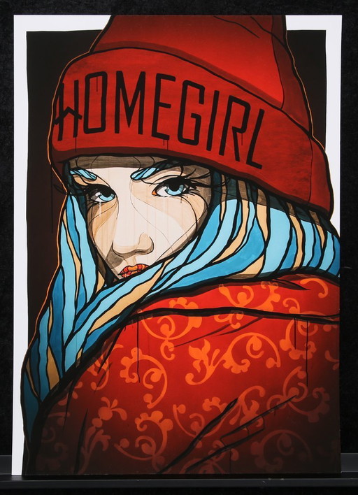 El Bocho - Homegirl - 2019 - Giclee - signed by hand