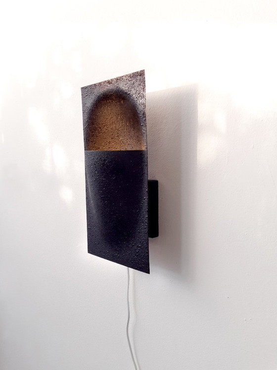 Image 1 of Raak 'Balance' wall lamp, Bertrand Balas metal lamp, 60s lamp, Space age wall lamp