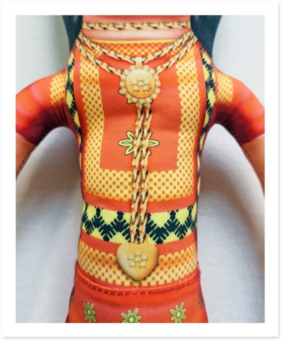 Image 1 of Scultura artistica di Frida Kahlo | Bambola d'arte di design | Oggetto d'arredo d'arte contemporanea