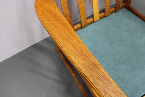 Image 1 of Poltrona in rovere massiccio del 1950, Cecoslovacchia