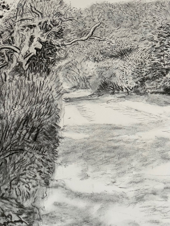 Image 1 of David Hockney, Woldgate, 6-7 May from The Arrival of Spring in 2013, Copyright David Hockney