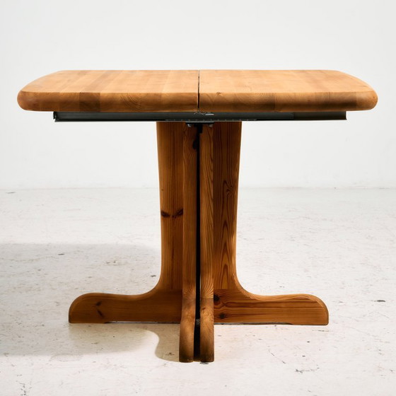 Image 1 of MK11071 Set da pranzo in pino di Rainer Daumiller per Hirtshals Savvaerk, set di 7 persone