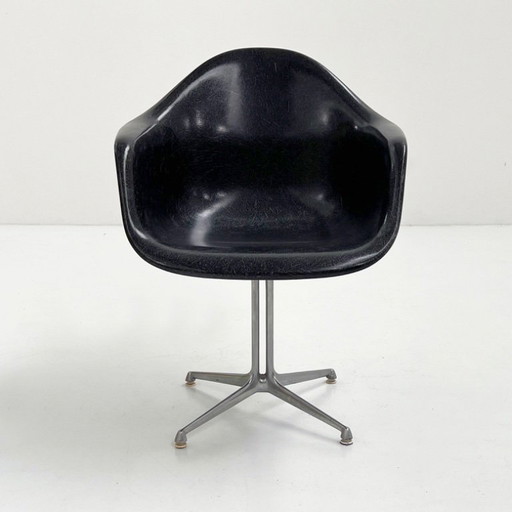Thumbnail: Grey DAL / La Fonda Armchair by Charles & Ray Eames for ICF, 1960s  Thumbnail: Grey DAL / La Fonda Armchair by Charle