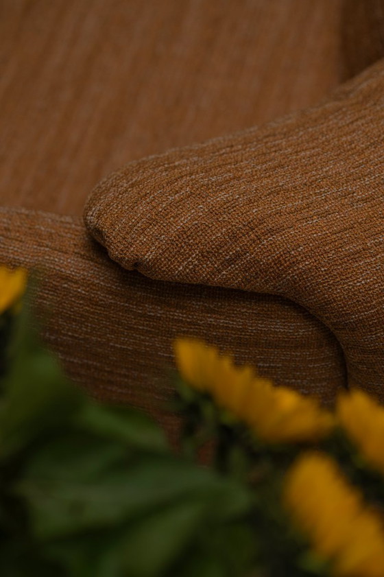 Image 1 of Vertrauliches Dreisitzer-Sofa von Saporiti - Italien 1970er Jahre