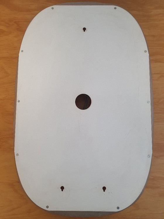 Image 1 of Specchio illuminato vintage Hillebrand, specchio da parete decorativo retrò anni '70