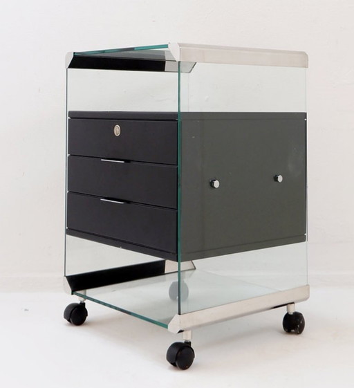 "Movie Cassettiera" Rolling Case by Pierangelo Gallotti for Gallotti & Radice