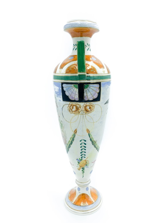 Vase en céramique des années 1930 de Colonnata, Toscane – Rustic (photo 4 of 7)