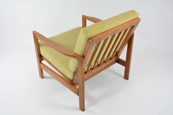 Image 1 of gevlekte gele BZ fauteuil