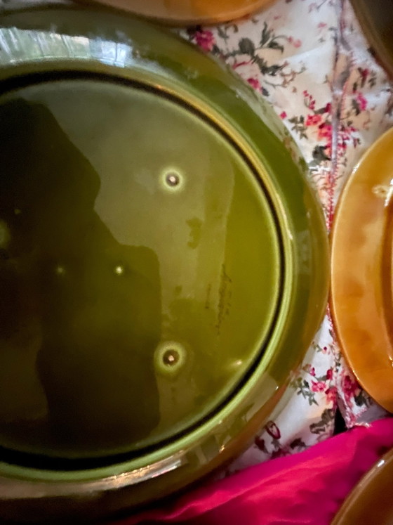 Sarreguemines Fondue/Gourmet Vintage Plates – Crockery, Ceramic (photo 10 of 15)