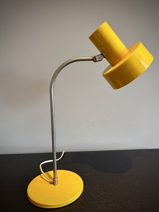 Vintage Gele Pop Bureaulamp