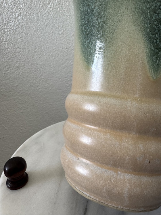 Image 1 of Vase Art Déco Grès Flammé