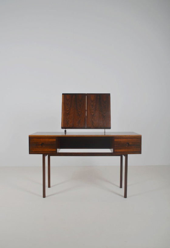 Image 1 of Danish dressing table in rosewood by Kai Kristiansen for Aksel Kjersgaard