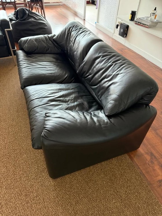 Cassina Maralunga de 2 plazas – Sofás de 2 plazas, Leather (photo 4 of 6)