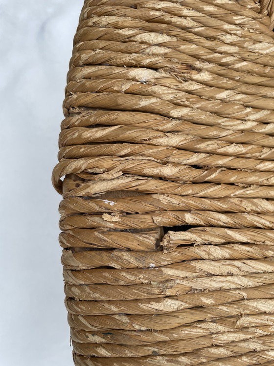 Image 1 of Italian Rush stool by Lorenzo Forges Davanzati