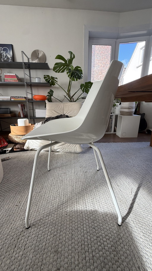 Set van 6 MDF Italia Flow Chairs – designklassieker Jean-Marie Massaud