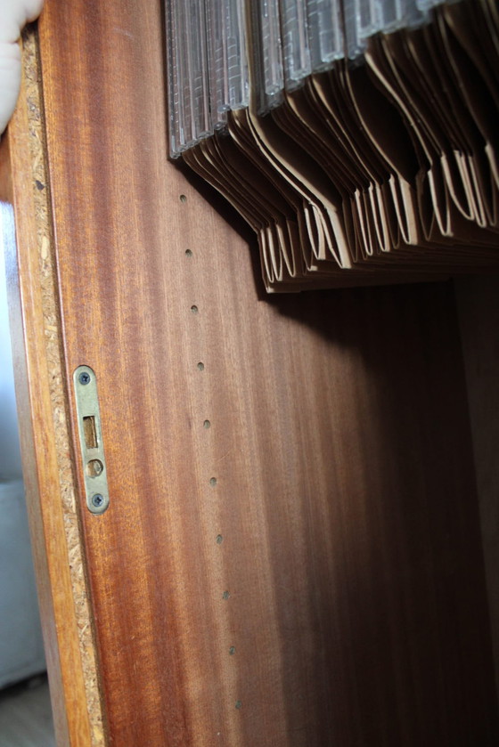 Image 1 of Mobiletto per batteria vintage Eeka – porta a rullo in teak