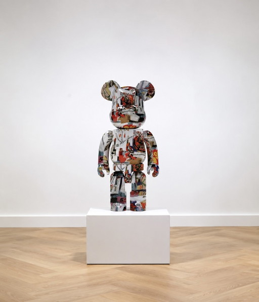 Bearbrick Andy Warhol X JEAN-MICHEL BASQUIAT