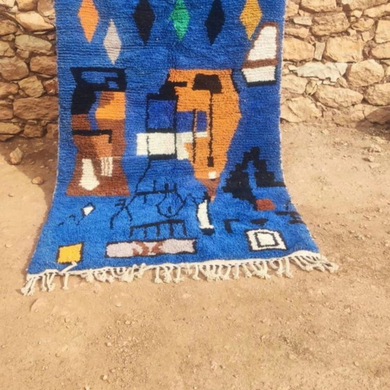 Tapis traditionnel fait main 250cm x 150cm Marocain – Wool (photo 4 of 10)