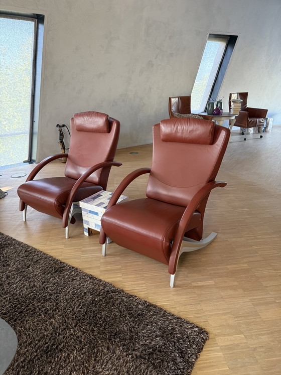 Image 1 of 2 Rolf BENZ fauteuils  beweegbaar