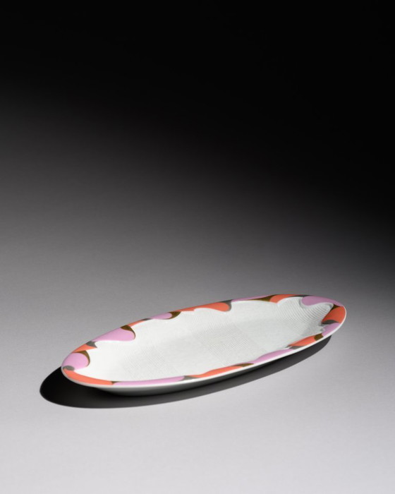 Image 1 of Rosenthal Studio-Line Box & Plate by Johan van Loon Sculptural Postmodern Set