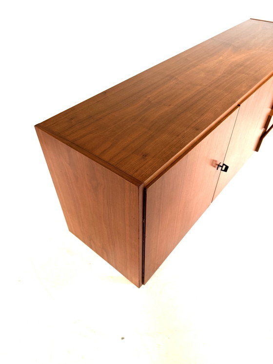 Vintage teak sideboard/TV cabinet '60 – Wood, Metal (photo 12 of 13)