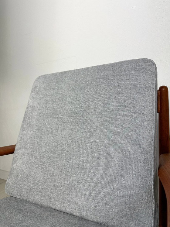 Image 1 of 1/2 Vintage Model 118 Teakhouten Loungestoel van Grete Jalk voor France & Daverkosen, Deens design, jaren 1950
