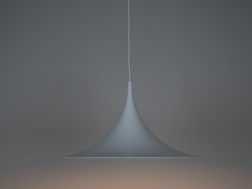 Lámpara colgante vintage danesa Semi de Bonderup y Thorup, 1968