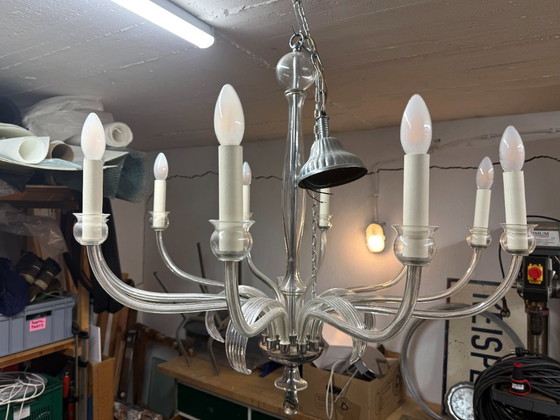 Lampadario - Riciclato Con Stile – Chrome, Glass (photo 6 of 6)