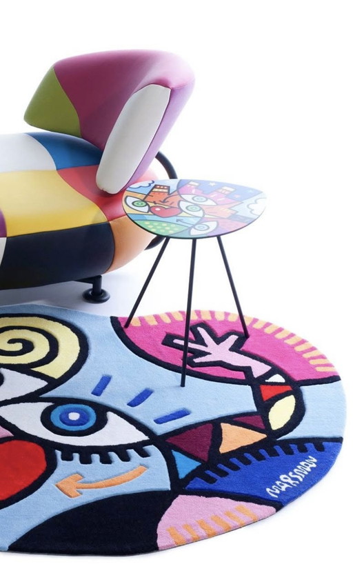 Leolux Liliom side table art edition Jean Paul Marsman