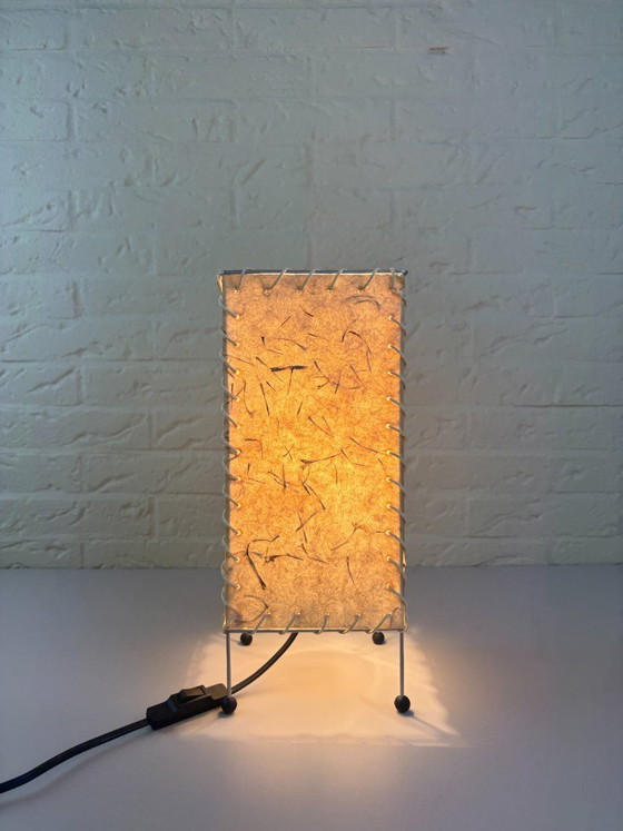 Image 1 of Lampe de table en papier Japandi par Tarogo – 1980