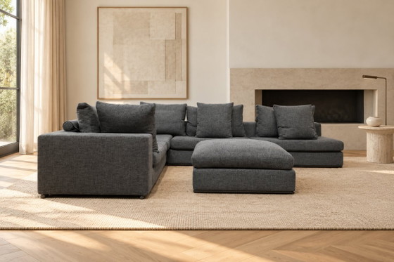 NEW Flexform Groundpiece Grey + WARRANTY, Corner sofas, Other, Modern (photo 2 of 12)