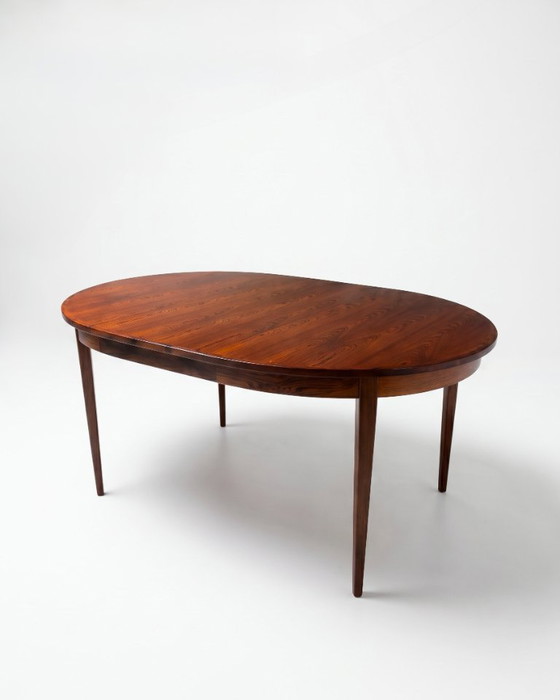 Tavolo Scandinavo Allungabile in Palissandro Rio - 1960 – Tavoli da pranzo, Wood (photo 7 of 8)