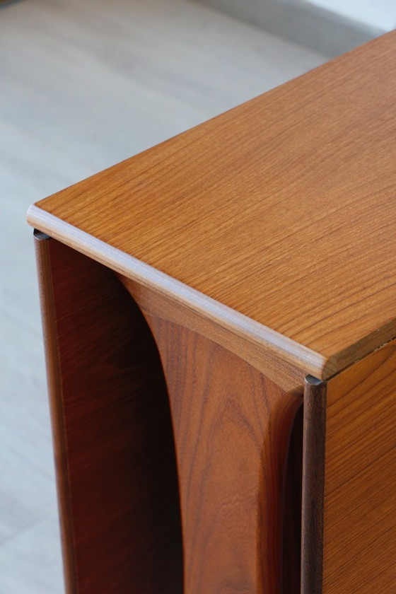 Image 1 of G-Plan opklapbare Scandinavische teakhouten tafel