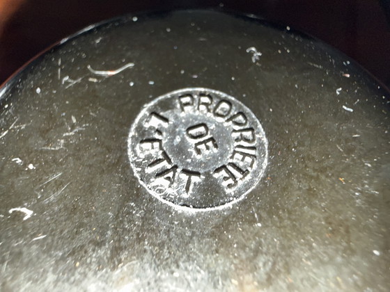 Image 1 of Teléfono PTT francés de 1961 – Diseño industrial de baquelita con timbre externo