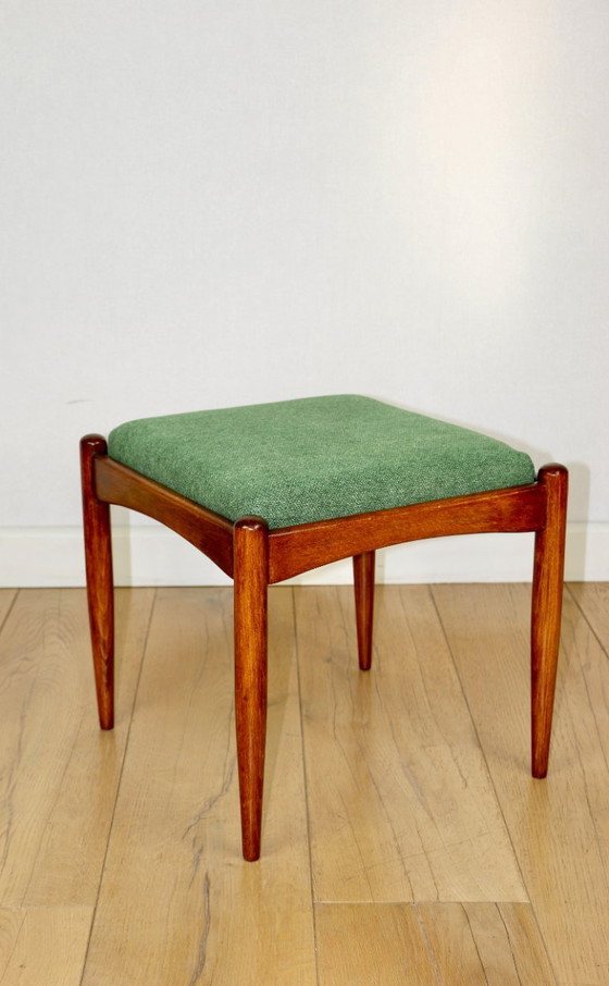 Image 1 of Edmund Homa stool green seat - structural fabric