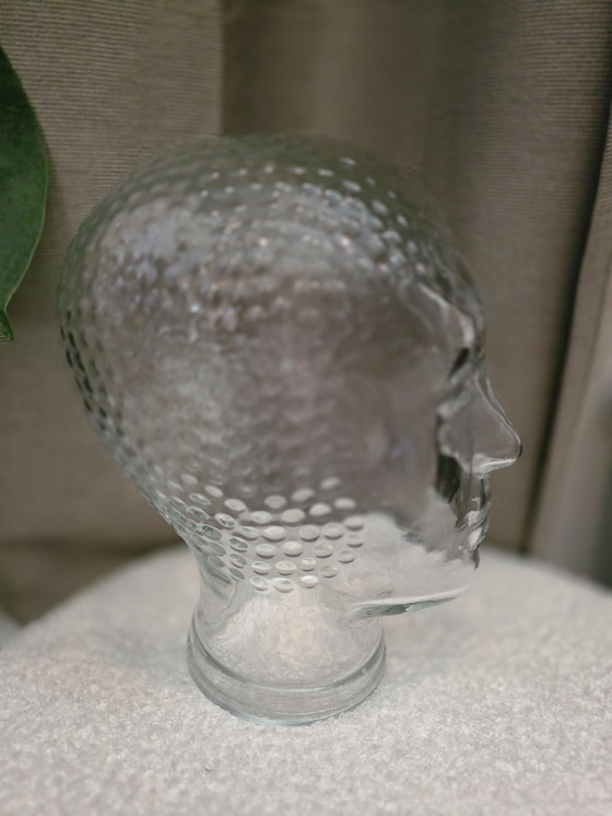 Image 1 of Testa di vetro vintage anni '70