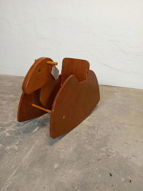 Cavallo a dondolo / pecora in legno, Oggetti decorativi, Marrone (foto 2 di 15)