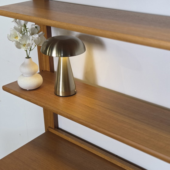 Image 1 of Vintage Danish teak wall system 1960s bookcase Danish