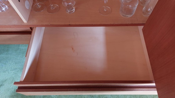 Credenza in teak B60 Dieter Waeckerlin di Behr - Vintage Mid-century – Credenze, Metallo, Legno (photo 5 of 5)