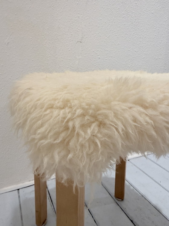 IKEA FROSTA Vintage 1999 | Sgabello di design soffice – Sgabelli, Wood, Textile (photo 5 of 9)