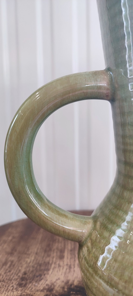 Image 1 of Krug Vase Steinzeug glasiert glasiert Lorraine