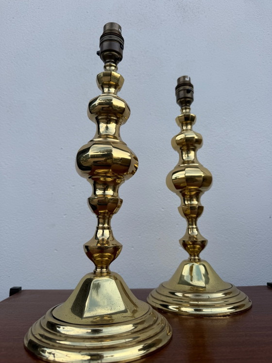 Basi per lampade neoclassiche in ottone massiccio – Lampade da tavolo (photo 14 of 15)