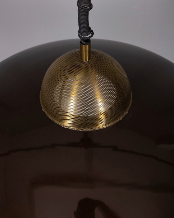 Image 1 of Lustre roulant en métal, design italien vintage des années 70