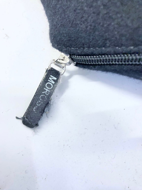 Image 1 of 2 Victoria & Albert armchairs in black, designed by Ron Arad for Moroso