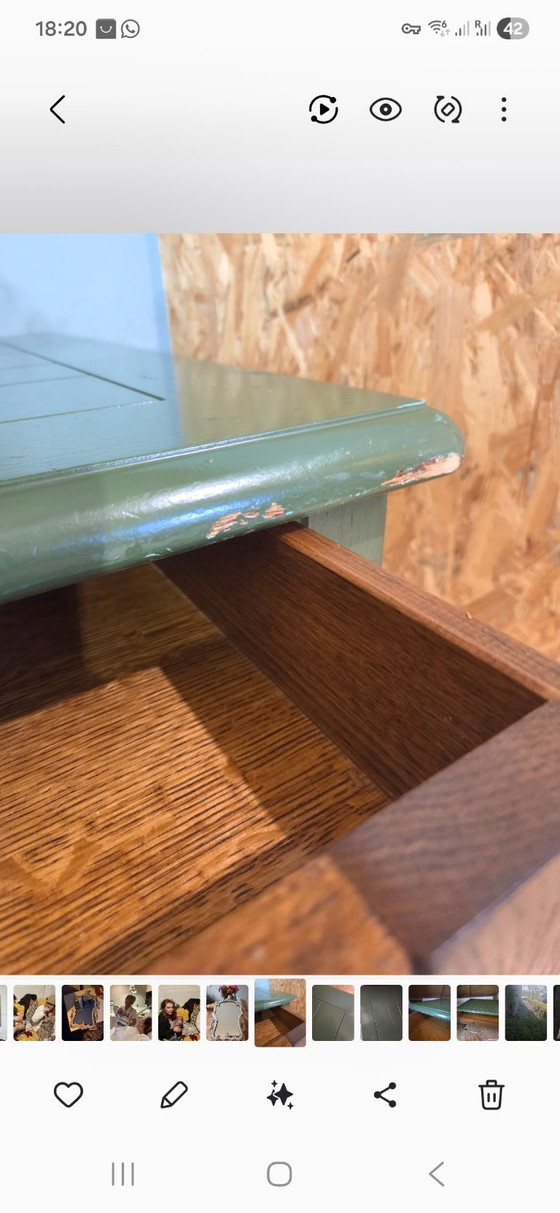 Image 1 of Vintage Rustic Farmhouse Coffee Table