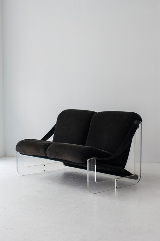 2-Sitzer 'In' von Roberto Lera für Art & Form Italien, 1960er Jahre