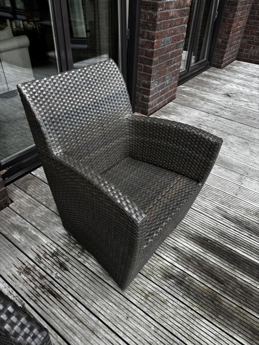 4 poltrone lounge Dedon Barcelona – tuinstoelen, Plastic (photo 2 of 6)