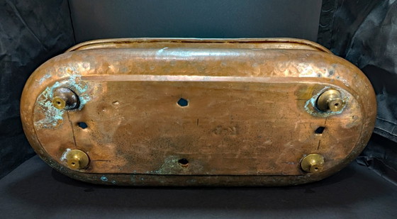 Vaso in rame martellato, Napoleone III (Bonnafous de Durfort), XIX secolo – Oggetti decorativi, Brass, Copper (photo 8 of 13)