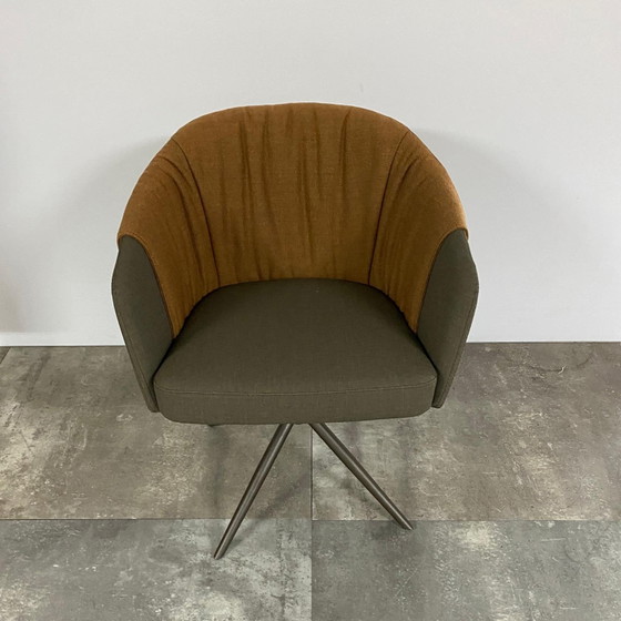 King  set van 4 – Bert Plantagie, Eetkamerstoelen, Plastic, Textile (photo 5 of 5)